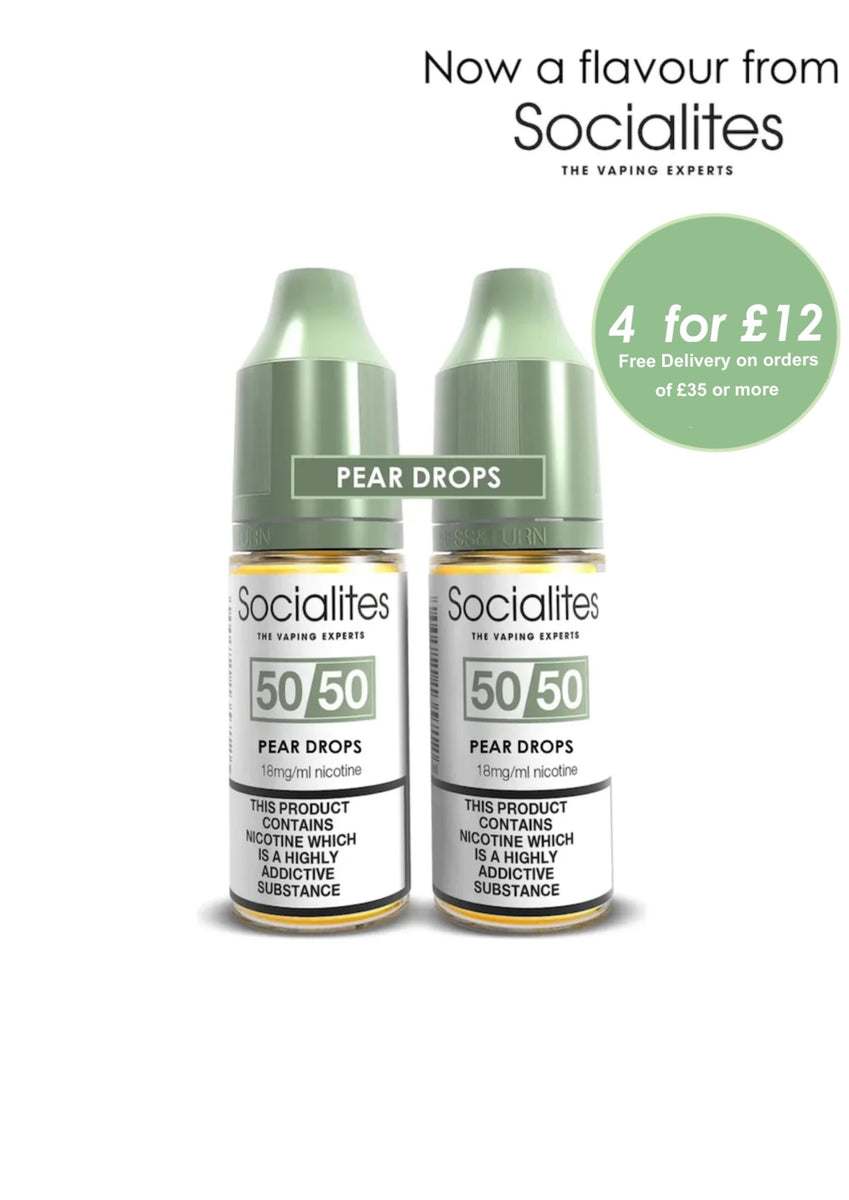 pear drop vape juice SOCIALITES REPLACEMENT PODS Select Flavor ::Triple Mango Naturally Extracted E-Liquid vs.