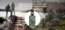 Load image into Gallery viewer, Innokin, Innokin kit, vape, hardware, reliable, starter kit, juice, sub-ohm, wattage, screen, slide, adept, adept zlide, zlide, ocean, green, metallic, water proof, water resistant, shock proof, outdoors, camping