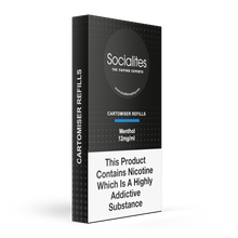 Load image into Gallery viewer, SOCIALITES - MENTHOL CARTOMISERS  (5 pack)