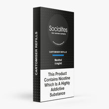 Load image into Gallery viewer, SOCIALITES - MENTHOL CARTOMISERS  (5 pack)