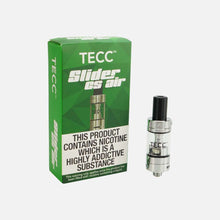 Load image into Gallery viewer, TECC slider, slider, CS, TECC, atomizer heads, CS atomizer heads, box of two, nautilus, k3, coils, 1.5, 1.5 coils, mesh, mesh coil, starter kit, arc 5, arc 5s, arc mini, UKVB, 50/50, 50/50 juice, juice, heisenberg, mouth to lung, MTL, starter kit, vape, vaping, vape life, long lasting coils, 1.8, starter kit, 510, 510 connection, 1.5ohm, 1.5, TECC, green box, MTL, ML2, 1.5, 1.5ohm, mouth to lung, throat hit