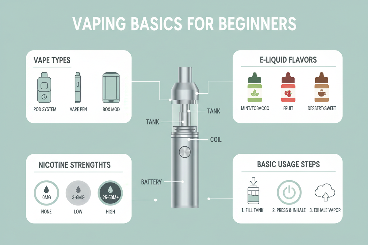 Vaping Intro Vaping - Where to start?