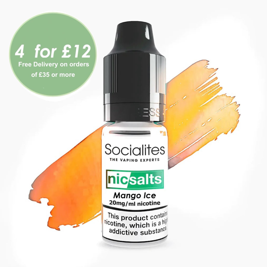 SOCIALITES SALTS (20mg) - Mango Ice