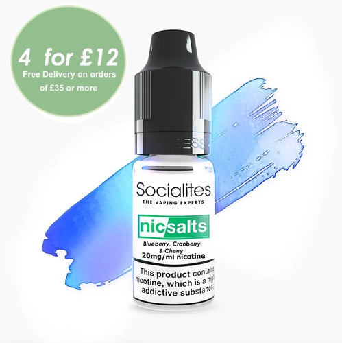 Blueberry, Cranberry & Cherry,  Cranberry & Cherry,  Blueberry, Cranberry,  Blueberry, elf bar, 10ml, Nic Salts, nic salt, 