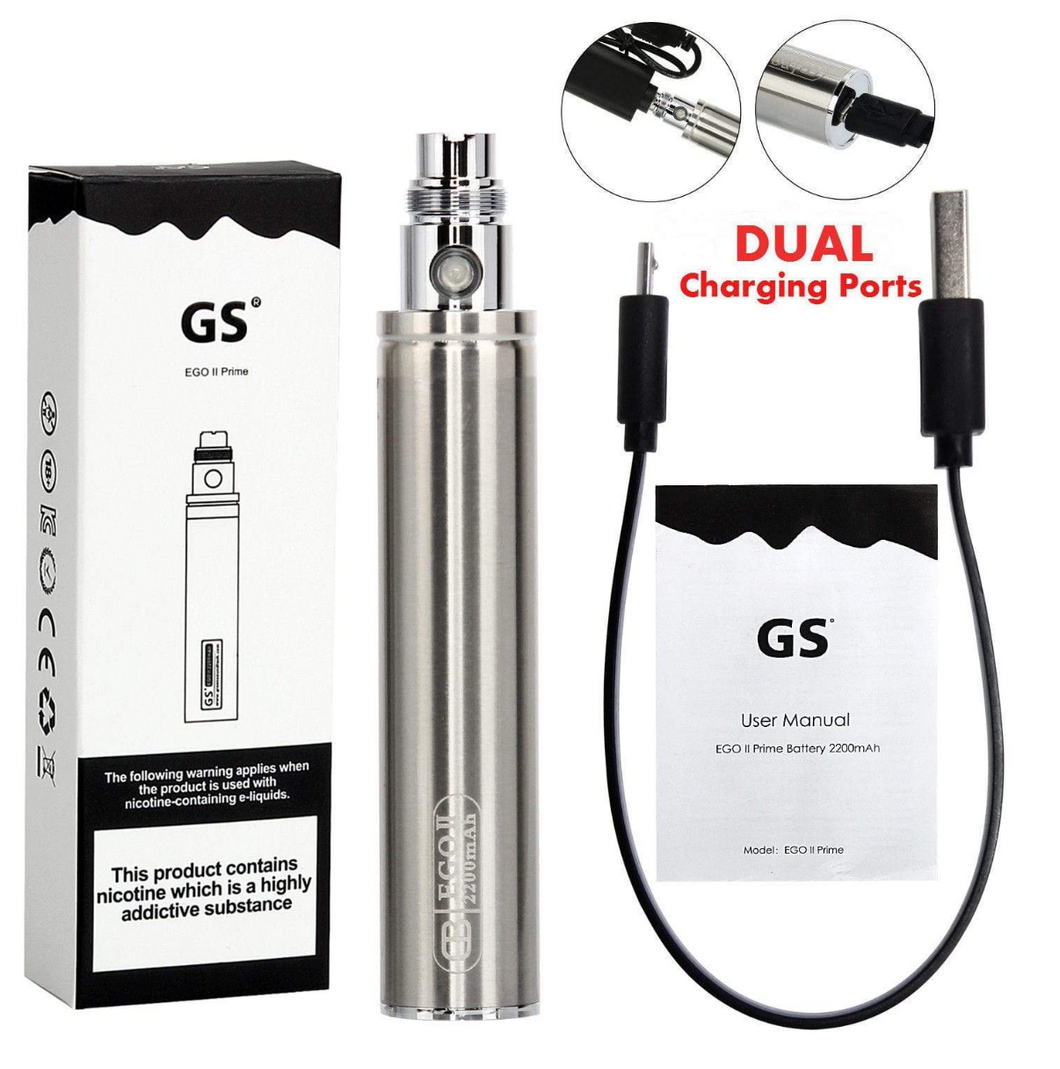 Ce4 batteries, 900mAH in silver, black and rainbow Ce4 batteries, 900mAH in silver, black and rainbow